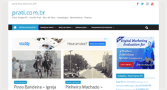 Desktop Screenshot of prati.com.br