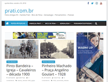 Tablet Screenshot of prati.com.br